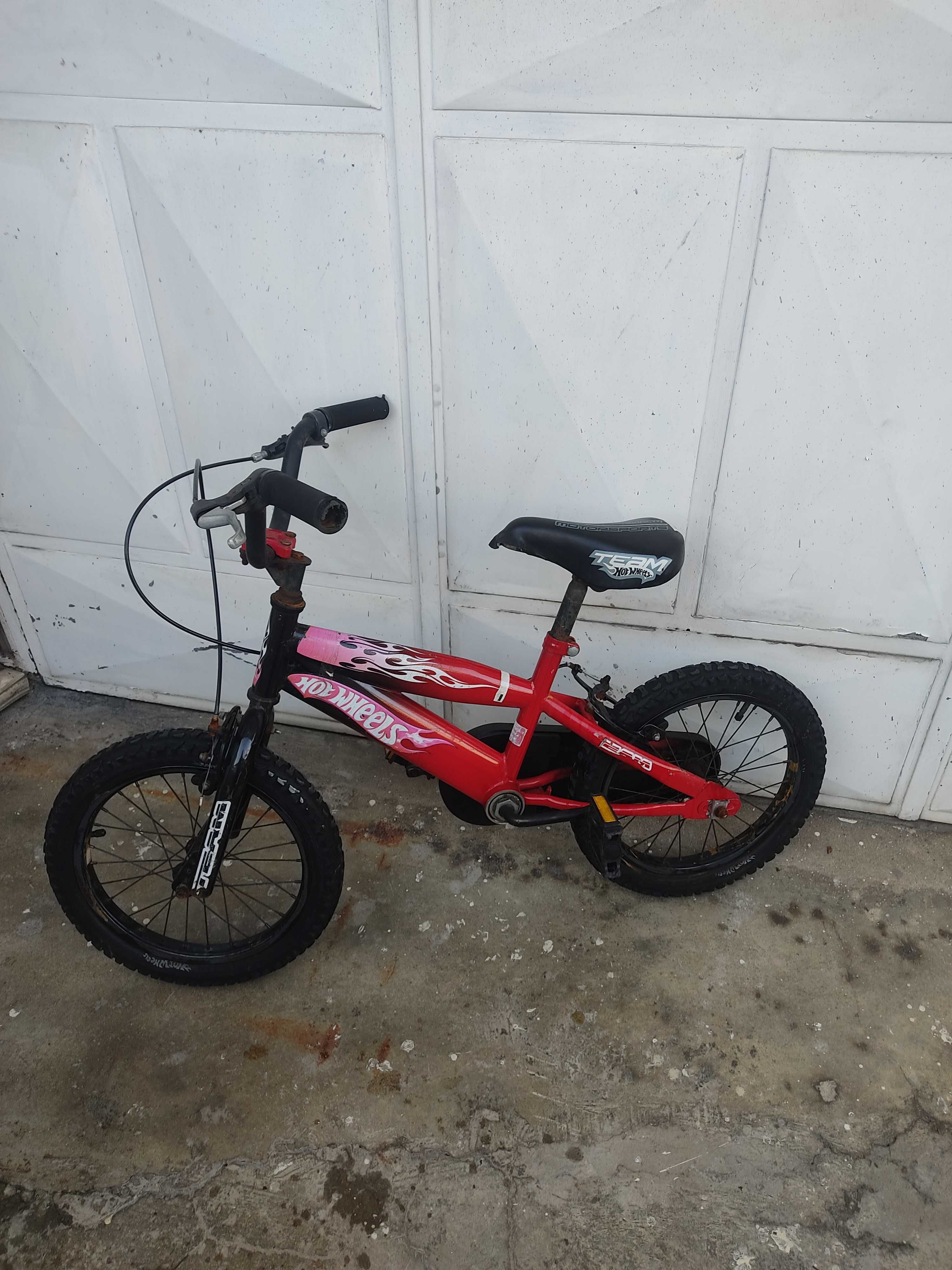 Bicicleta Hotwheels criança, roda 16