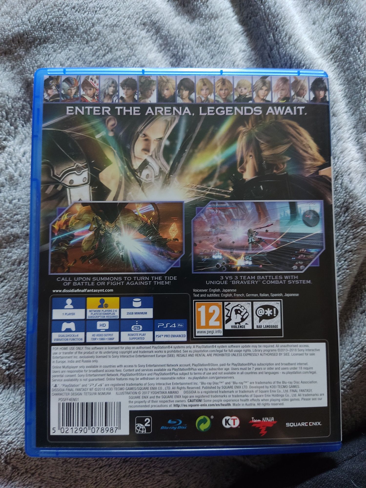 Final Fantasy Dissidia NT ps4