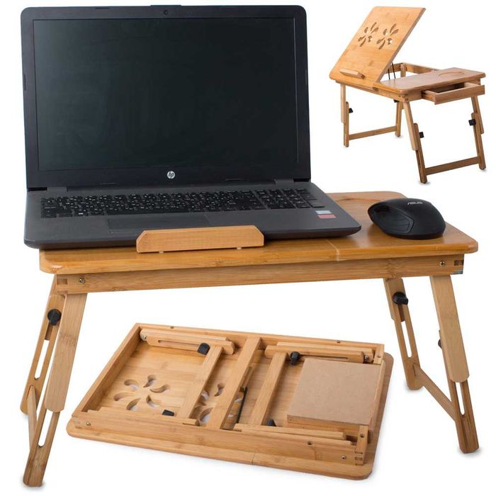 Stolik pod laptopa, Podstawka pod laptopa, Rozkładany stolik