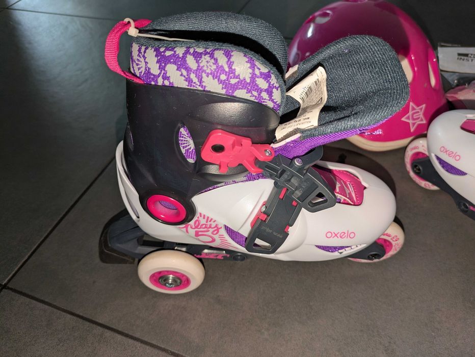 Patins em linha de crianca