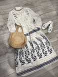 Zara sliczna dluga maxi bawelniana sukienka w stylu boho S/M