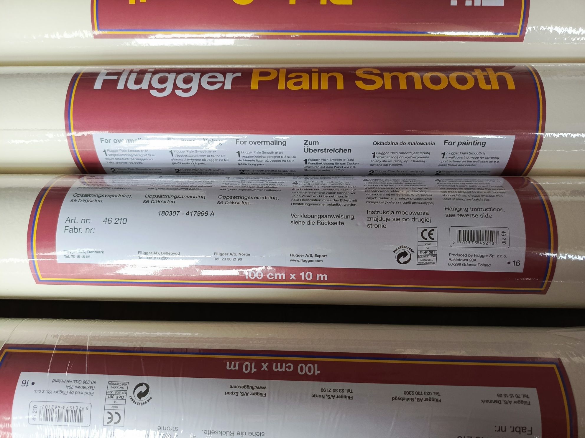 Tapeta szpachlowanie flugger 100 cm  x 10 M okładzina ścienna