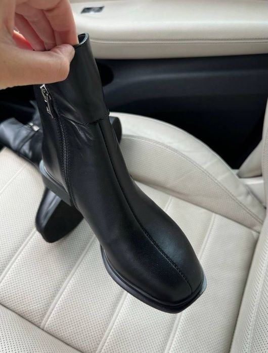 Черевики жіночі дуже гарні шкіряні зимові. Женские ботинки зимние