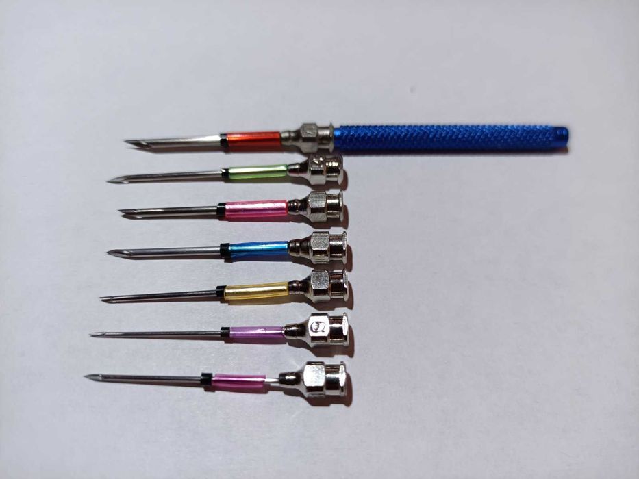 Набор набивных игл для ковровой вышивки. Тафтинг.