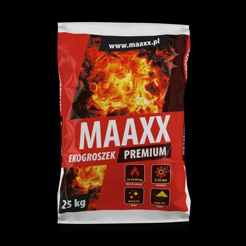 Ekogroszek MAAXX - najwyższa jakość- jutro u Ciebie