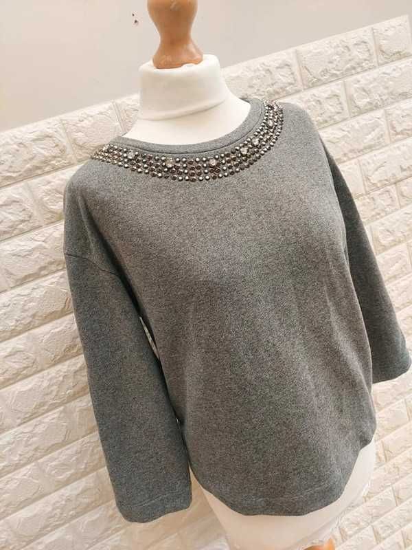 Trussardi Jeans bluza oversize XS