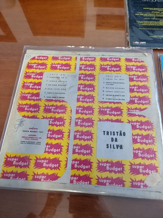 Lote de 3 Vinis - Edições Portruguesas