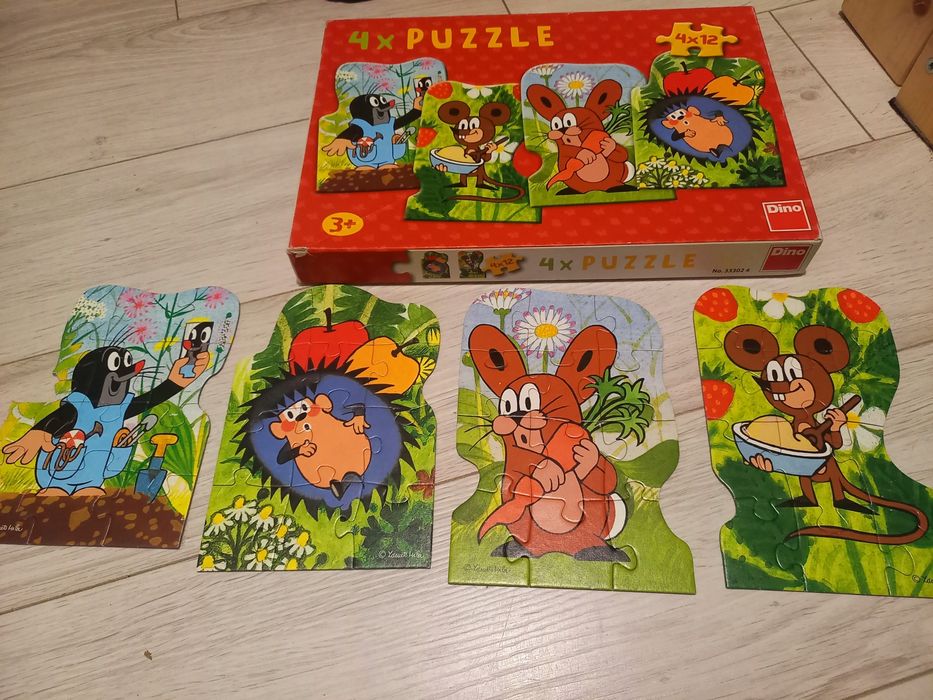 Puzzle zestaw 4 sztuki