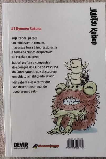 Jujutsu Kaisen 1 Manga em Português