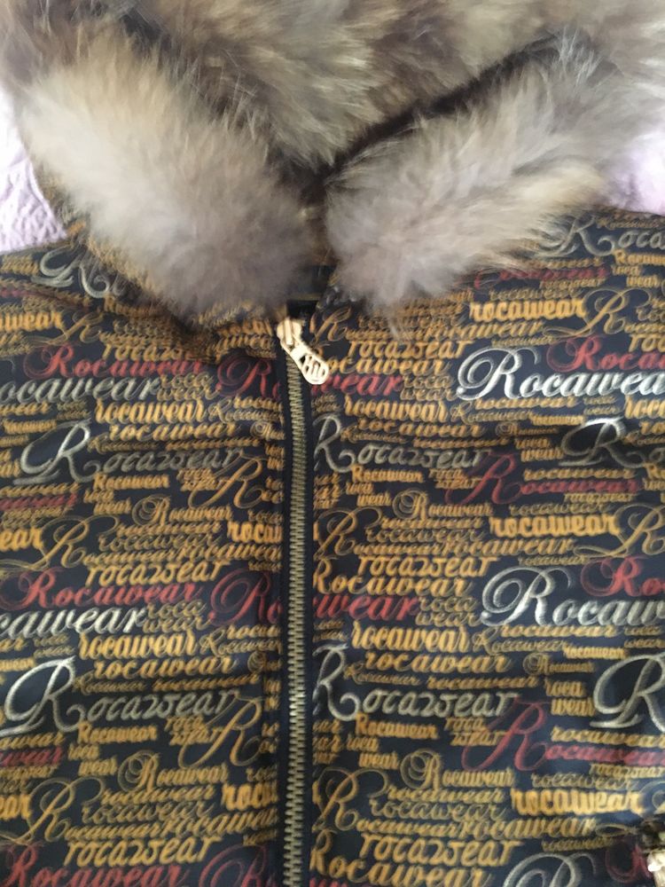 Продам новый детский пуховик для девочек, р. М