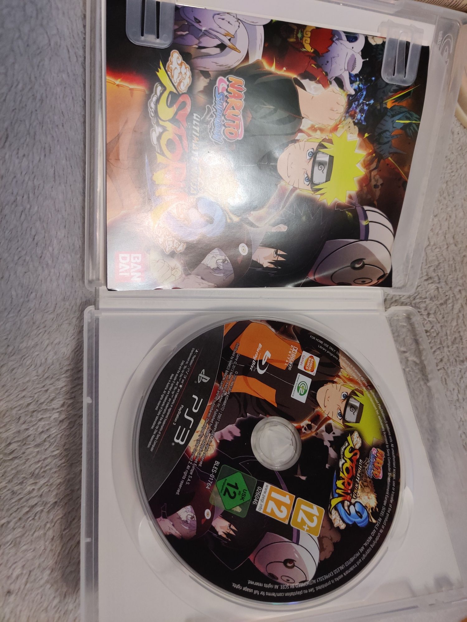 2 gry Naruto ultimate ninja storm 2 I 3 ps3