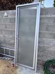Porta em aluminio