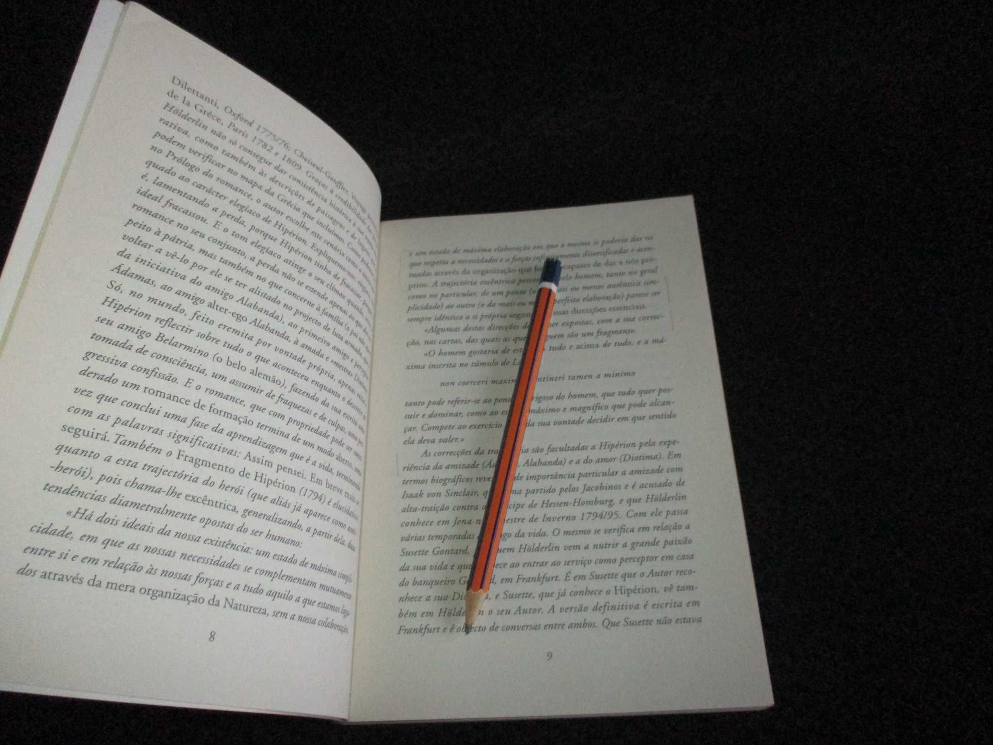 Livro Hipérion ou O Eremita da Grécia Friedrich Hölderlin