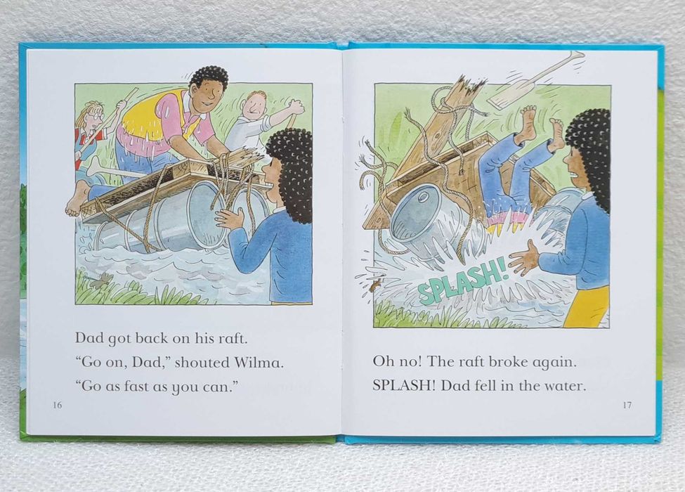 The Raft Race, First Stories Level 4, książka po angielsku dla dzieci