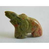 Статуэтка миниатюра из камня Слон