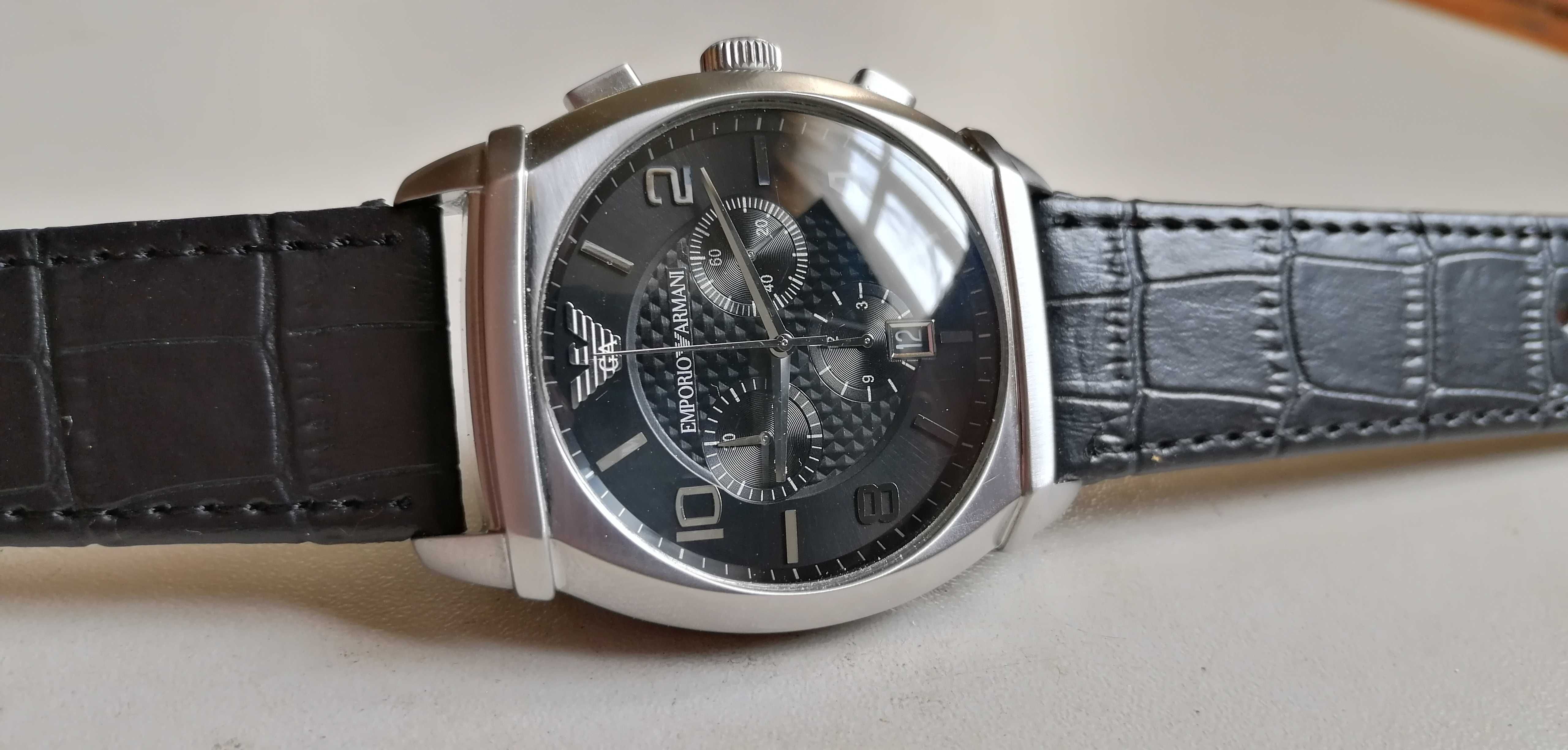 ARMANI - chronograf - zegarek