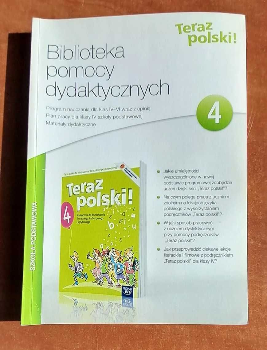 Teraz polski! Biblioteka pomocy dydaktycznych. Kl. 4. Nowa Era.