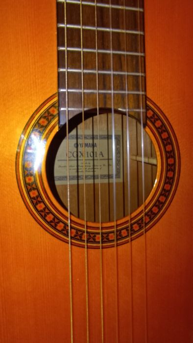 Акция!  Фирменная электроакустическая Гитара  Yamaha CGX-101 + подарок