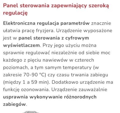 Infrazon fryzjerski