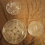 Kryształ półmisek 28,5 cm plus patera