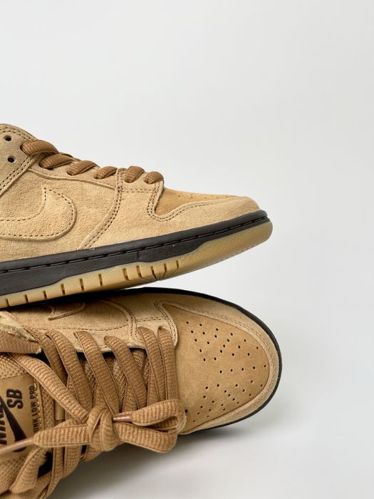 Оригинал Nike SB Dunk Low Wheat (BQ6817 204) оригинальние найк сб данк