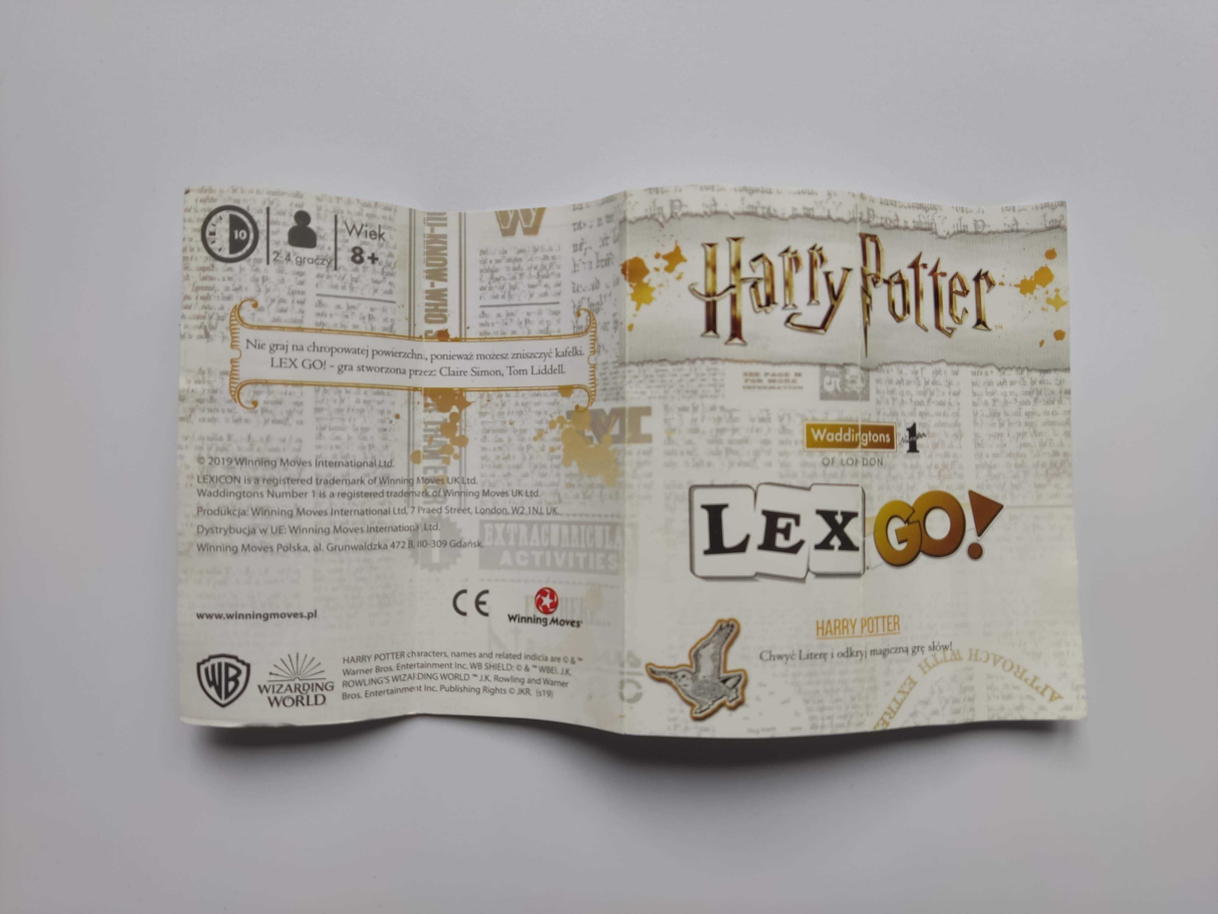 Harry Potter Lex Go!, gra słowna