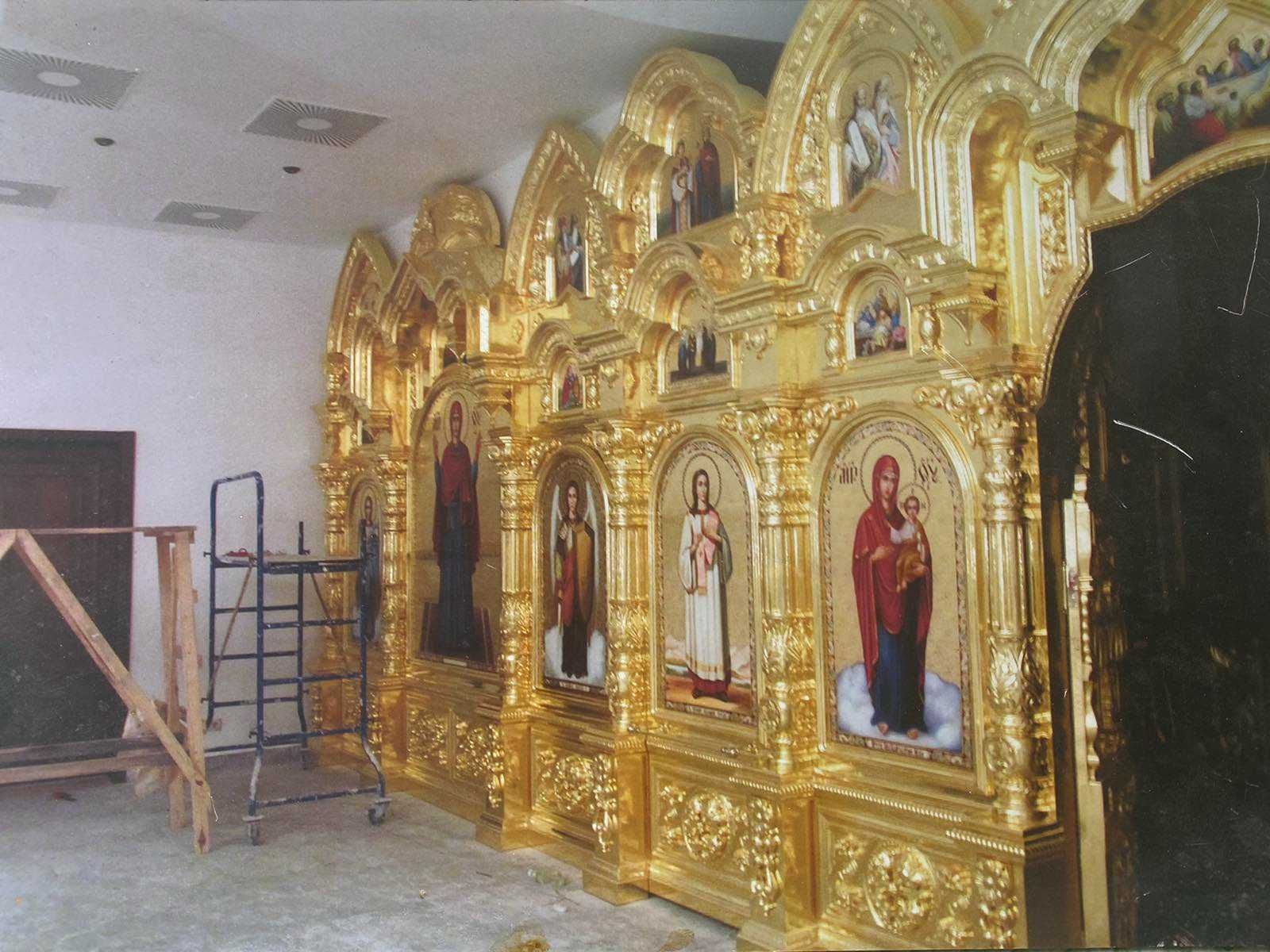 Иконостаc (iконостас) для православных и греко-католлических храмов