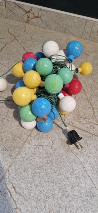 Гірлянда новорічна СССР