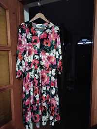 Sukienka maxi Reserved w kwiaty