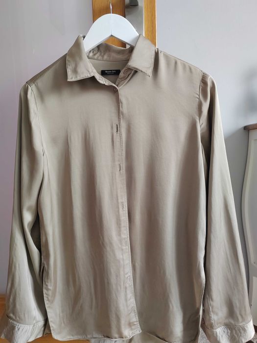 Satynowa koszula Massimo Dutti