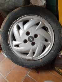 Jante 14 4x98 Fiat Punto com pneu usável