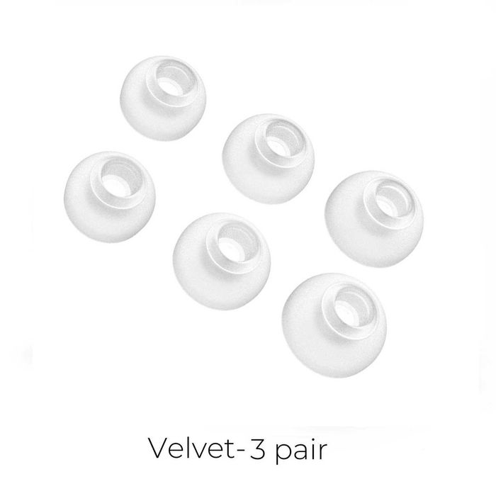 ⇒ Divinus Velvet TWS - сменные амбушюры, насадки для TWS наушников