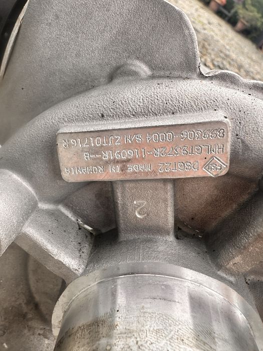 Turbosprężarka  M9T 726