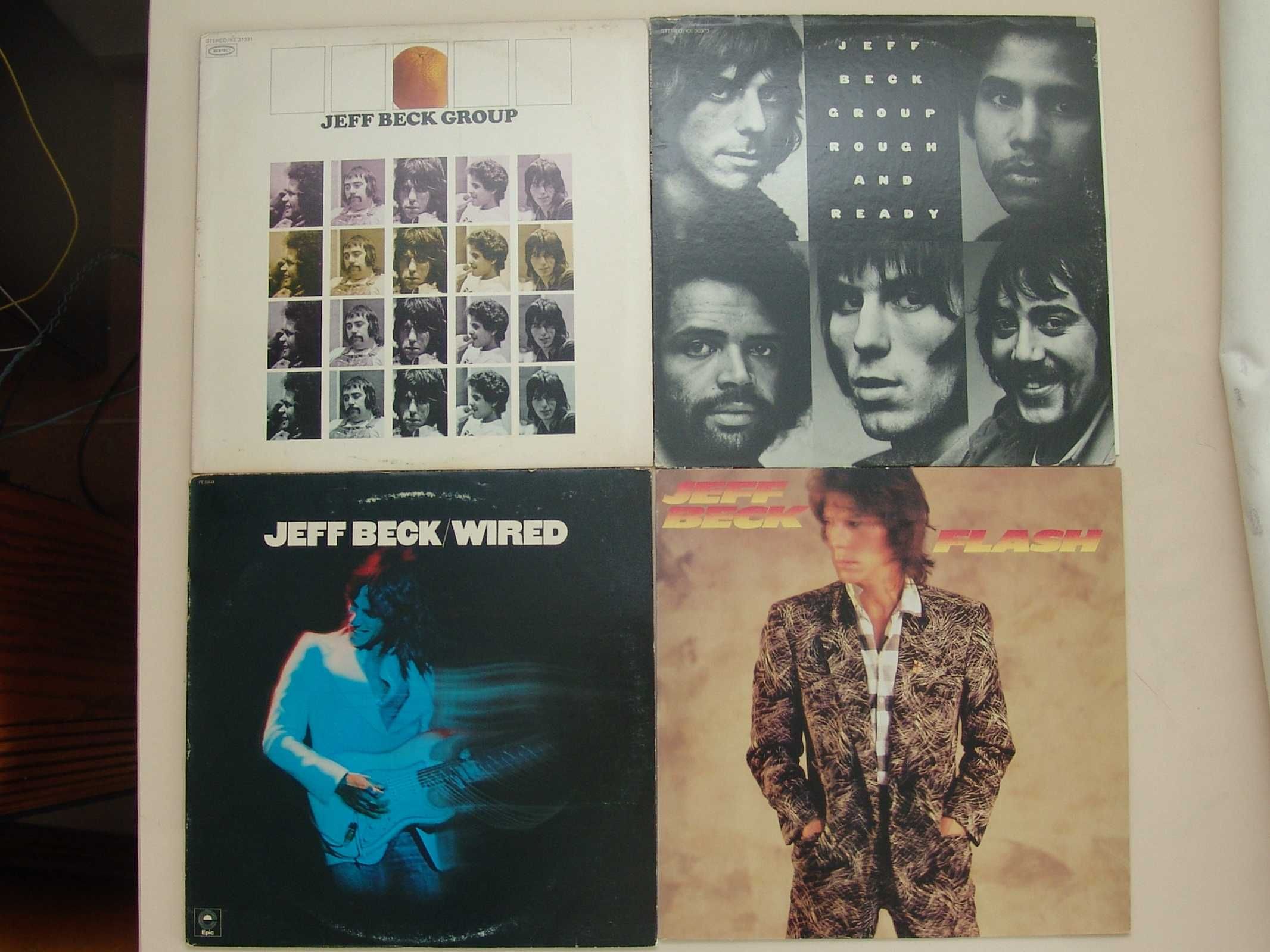 Пластинка Jeff Beck 1971, 1972, 1975, 1976, 1985. Оригинал USA England