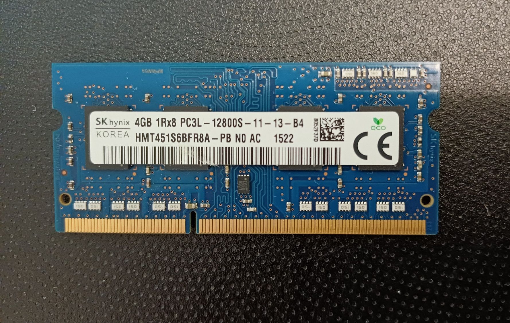 Пам'ять для ноутбука DDR3L, 4gb