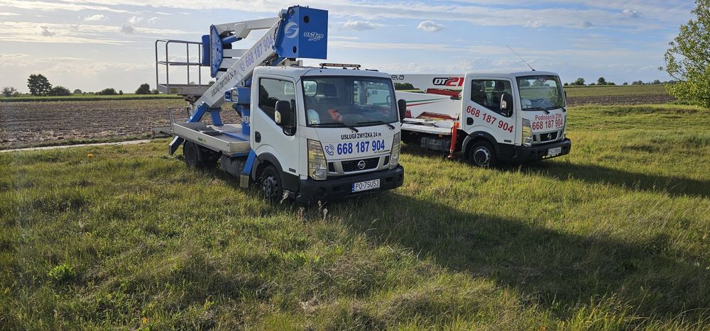 Usługi Podnośnikiem Koszowym 24m oraz dekarsko ciesielski 21m