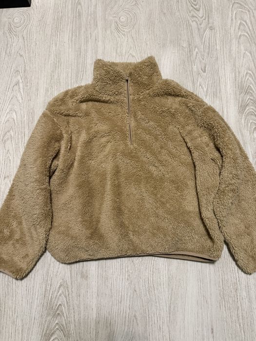 Флісова кофта світшот h&m оверсайз