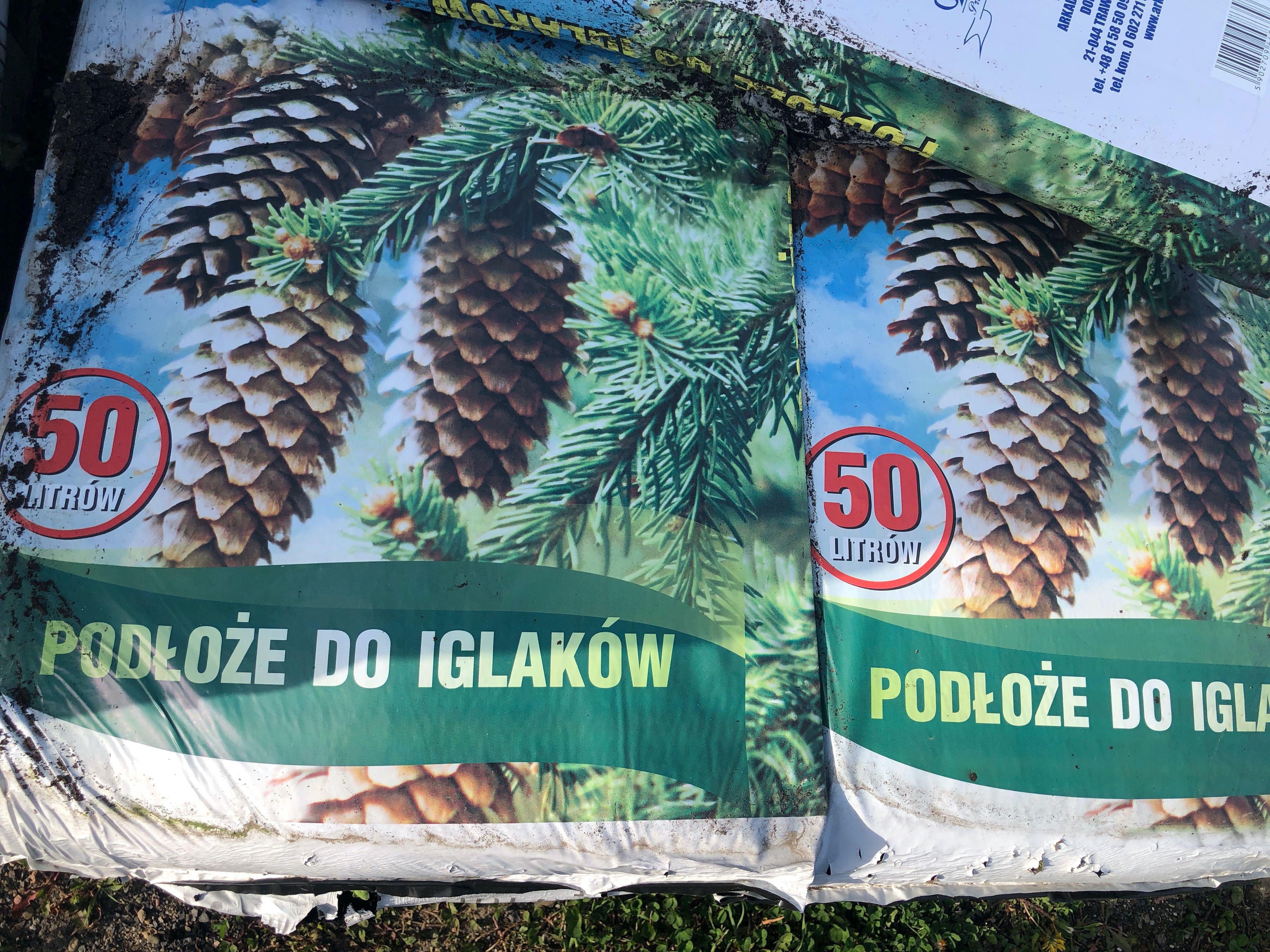 ziemia  podłoża kwiatowe do iglaków