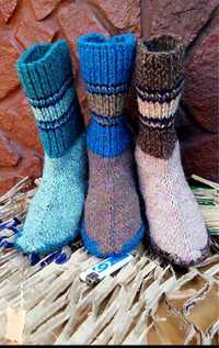 Вязаные, шерстяные носки. (Мужские & женские)  шкарпетки