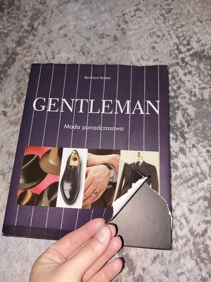 Książka album Gentleman Moda ponadczasowa