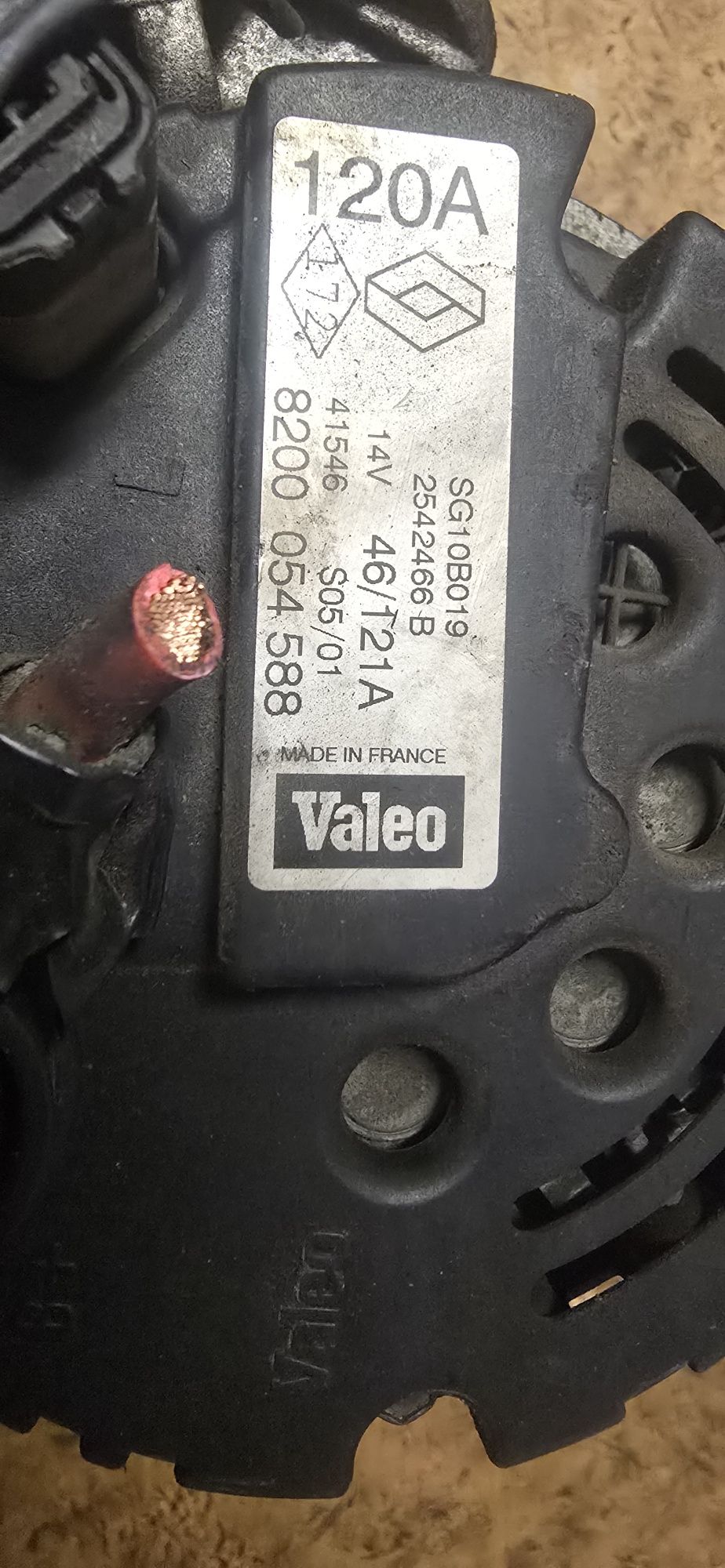 Alternator Renault Scenic II 1.9 DCI  82000  54588