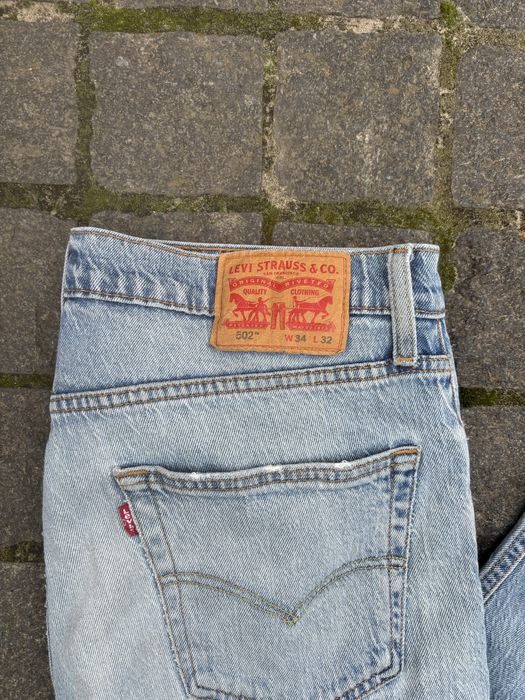 Джинси levis 502 світлі