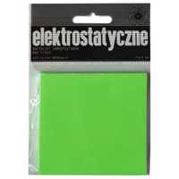 Karteczki elektrostatyczne 75x75mm 100K zielone