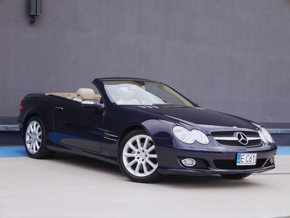 Mercedes-Benz SL 550 LIFT 387HP Panorama Masaże Bose Cabrio Serwis