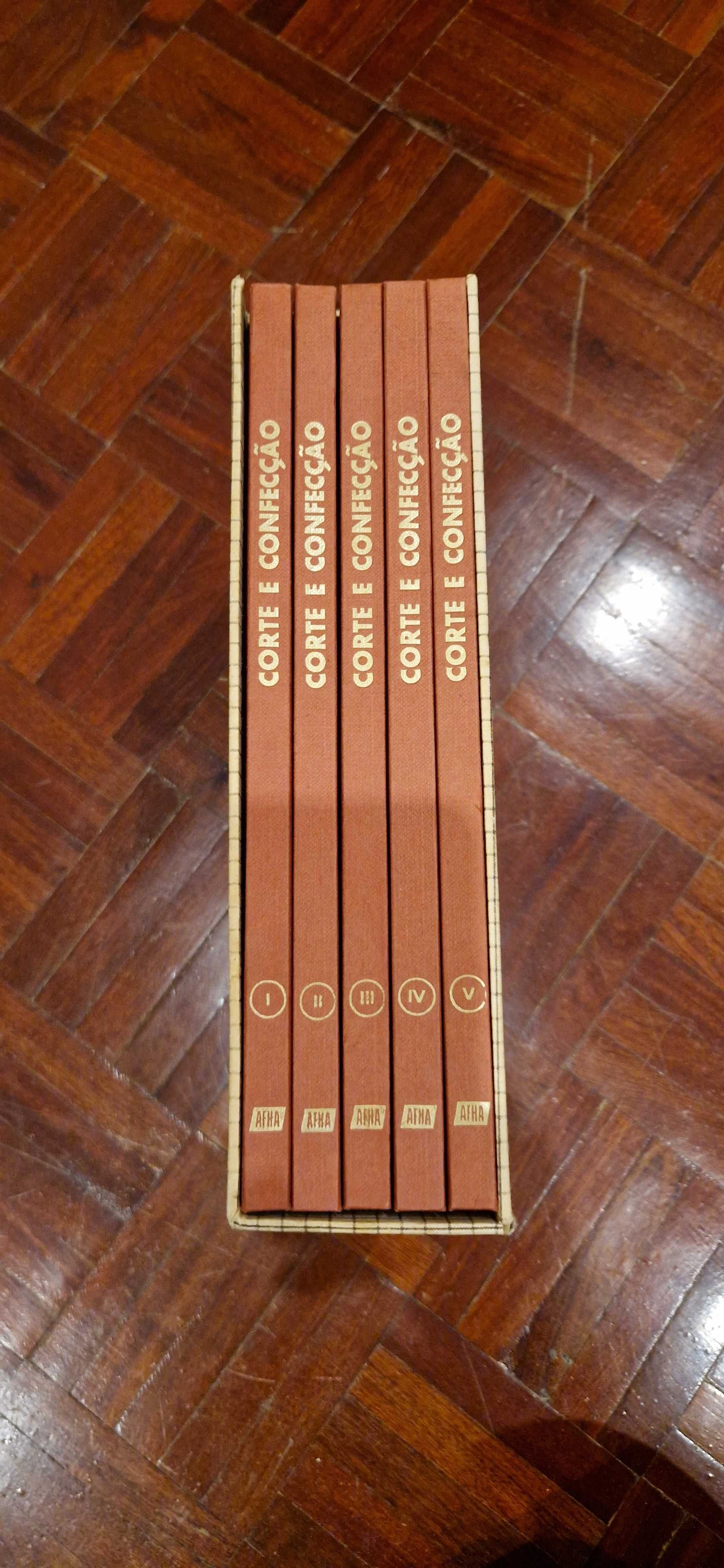 Costura - coleção 5 volumes - Corte e costura