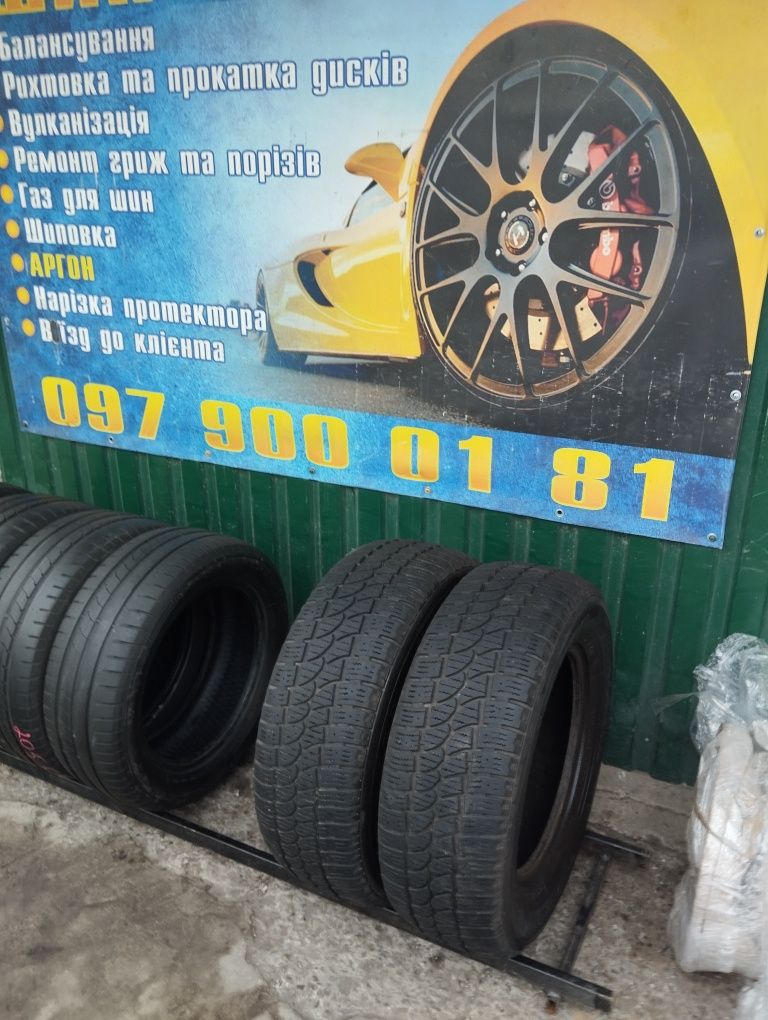 Пара зимових шин Tigar 235/65/16c