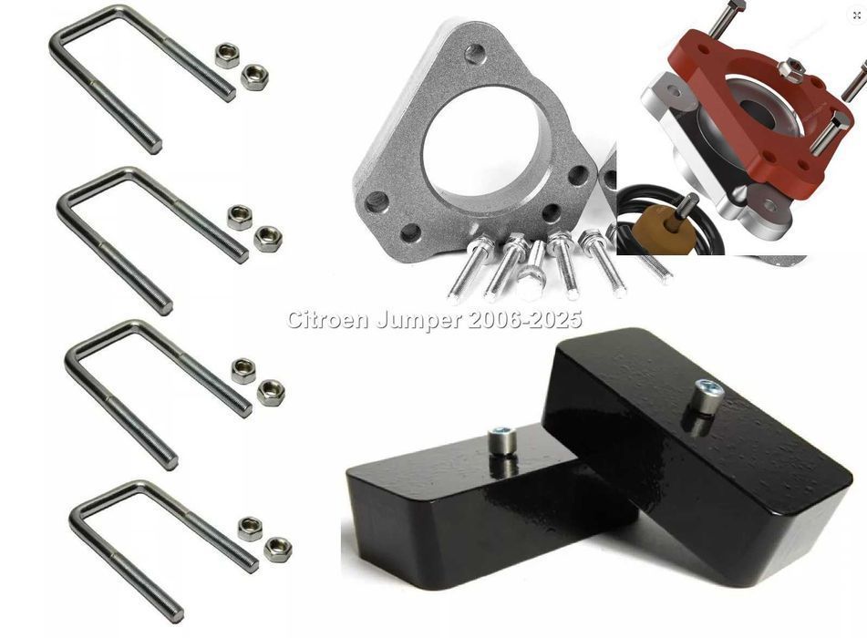 Lift Zawieszenia Citroen Jumper 40 mm – aluminium – przód i tył