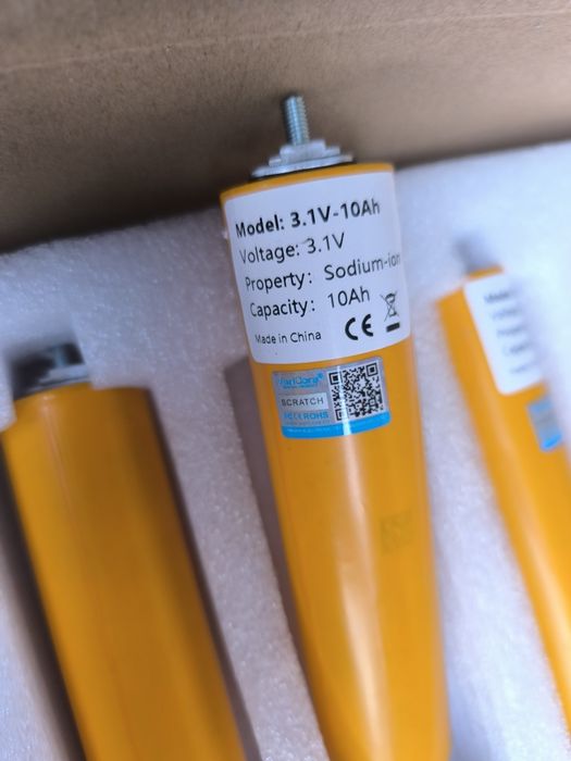 Ogniwa sodium-ion 3.1v 10ah sodowe