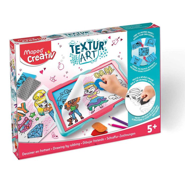 Tablica do odrysowywania MAPED Creativ Textur Art dla dzieci 5+