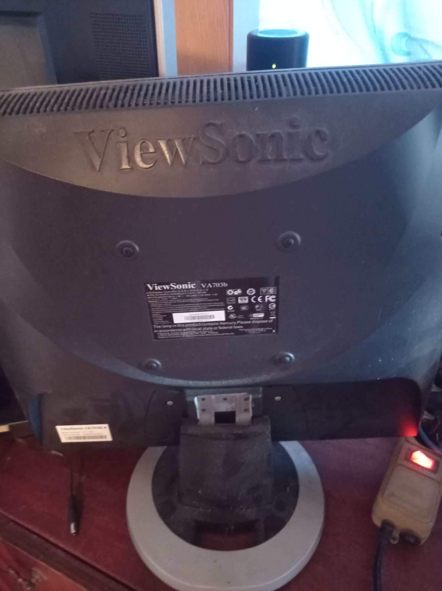 Продам монитор ViewSonic VA703b 17 дюймов Торг